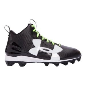 Under Armour Shoes Men Size 14 Cleats 1286600-001 UA Crusher RM Football Sneaker